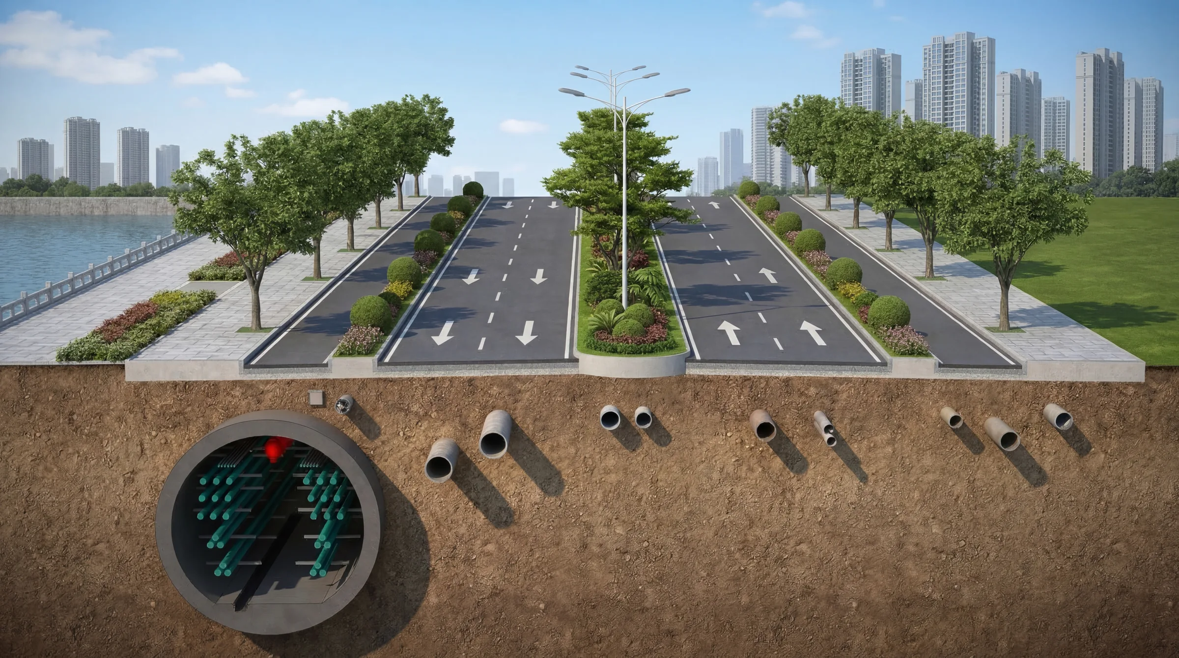 福州市江南片区综合管廊工程